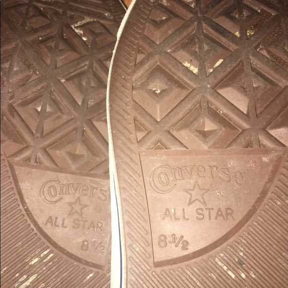 Vintage converse chuck Taylor 8.5 90s 🏫 - Picture 4 of 5